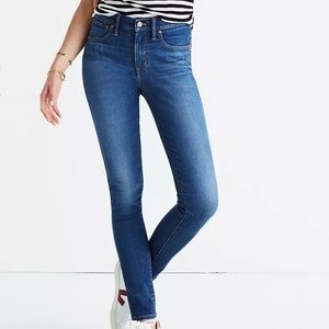 Madewell 9 inch mid-rise skinny jeans